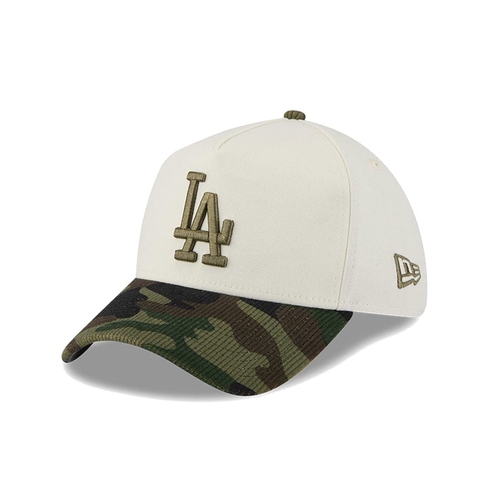 New Era 39THIRTY A-Frame Los Angeles Dodgers - Chrome Woodland Camo