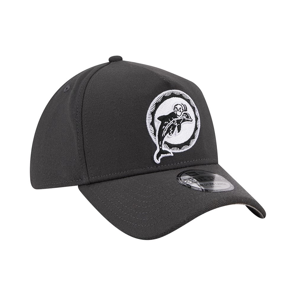 New Era 39THIRTY A-Frame Miami Dolphins - Graphite