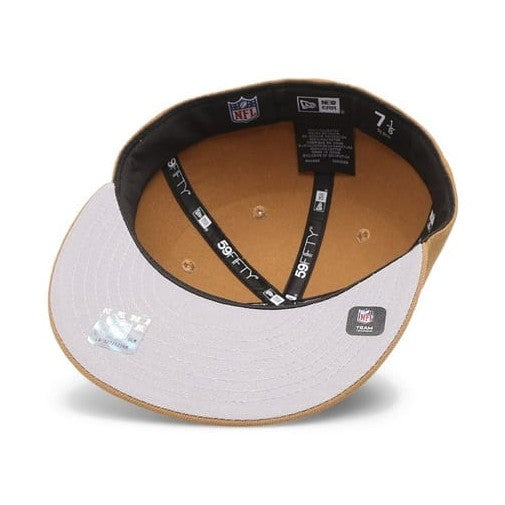 New Era 39THIRTY Fitted Cap Los Vegas Raiders - Black / Wheat