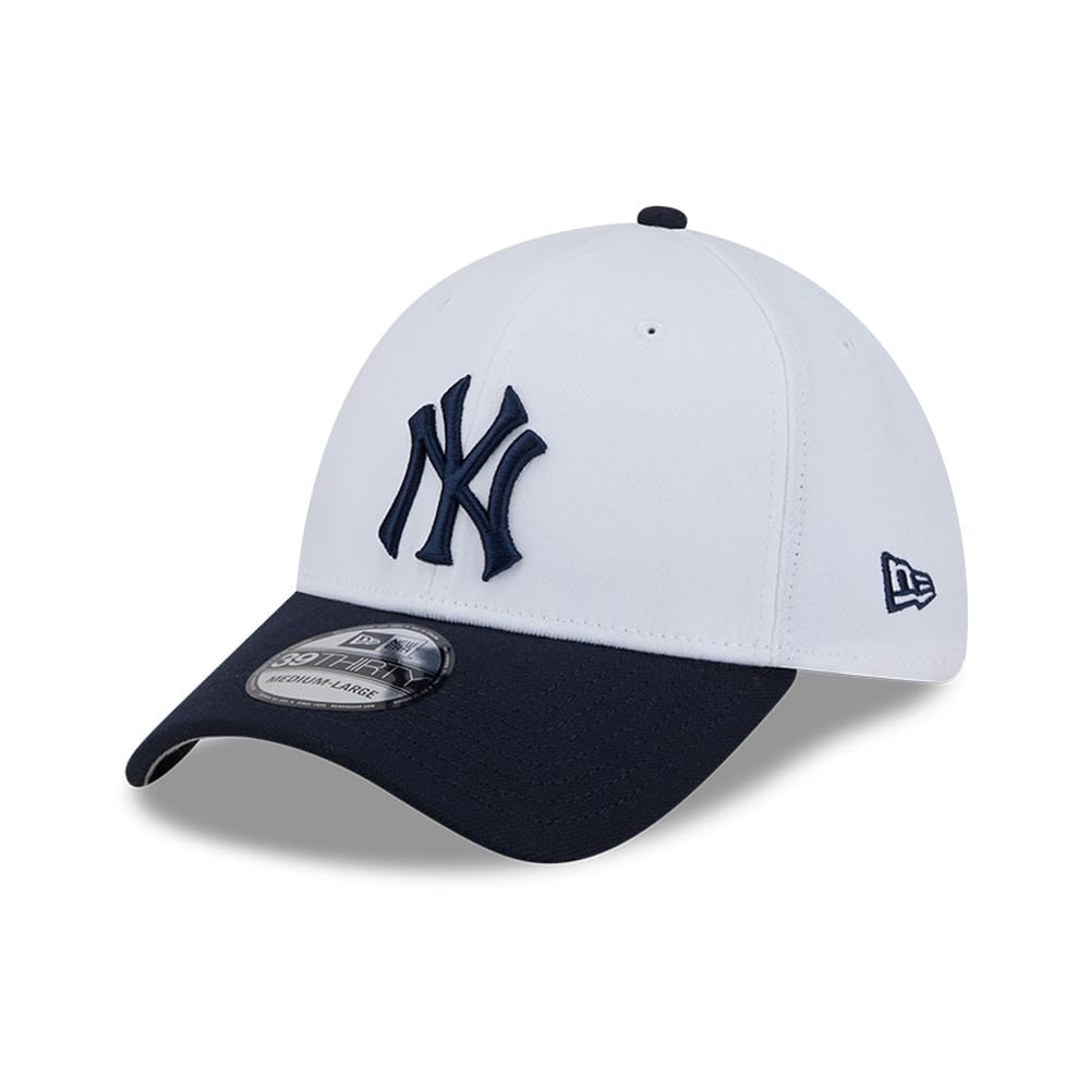 New Era 39THIRTY Modern Essentials New York Yankees - White