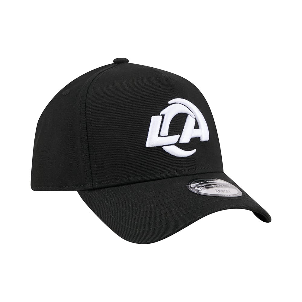New Era Kids 9FORTY A-Frame Snapback Los Angeles Rams - Black
