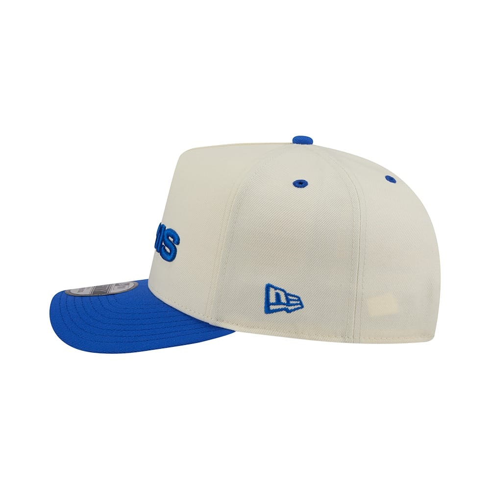 New Era 9FIFTY A-Frame 2 Tone Team Script Los Angeles Rams - Cream / Black
