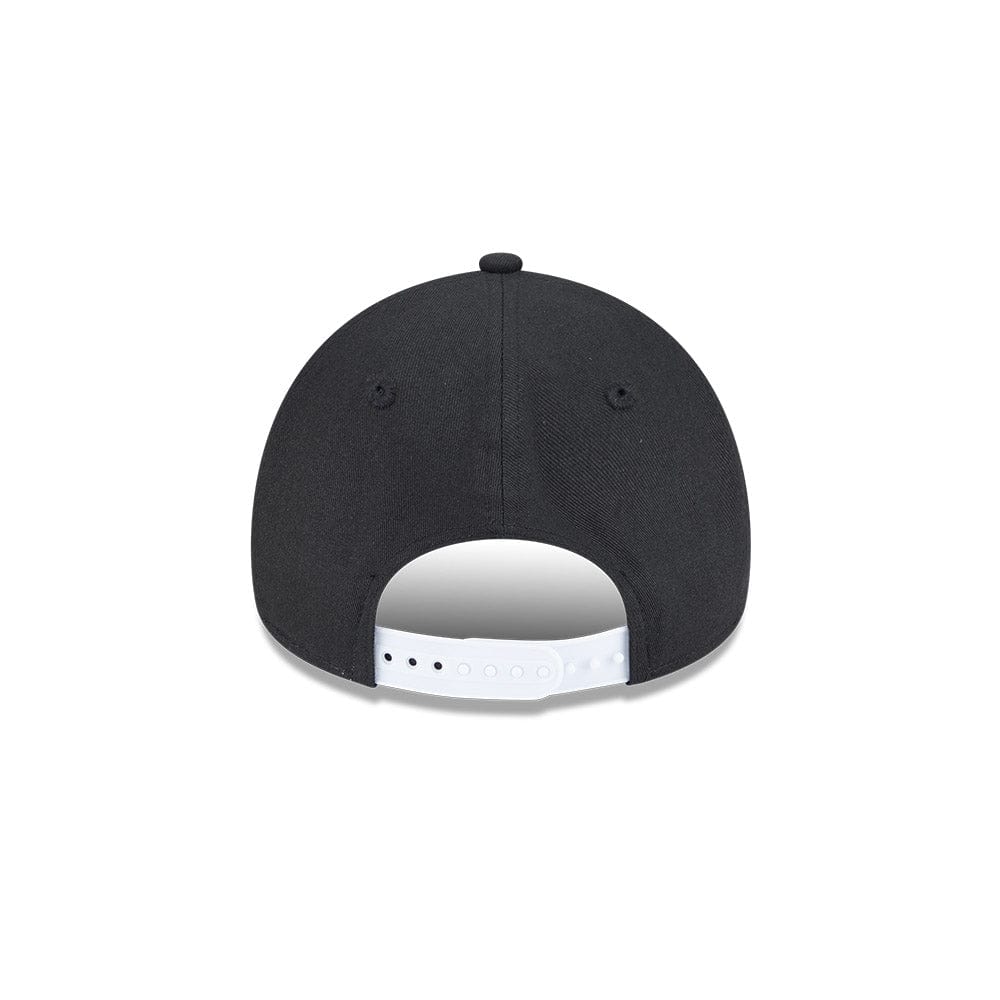 New Era 9FORTY 2 Tone A-Frame Snapback All Blacks - Black / White