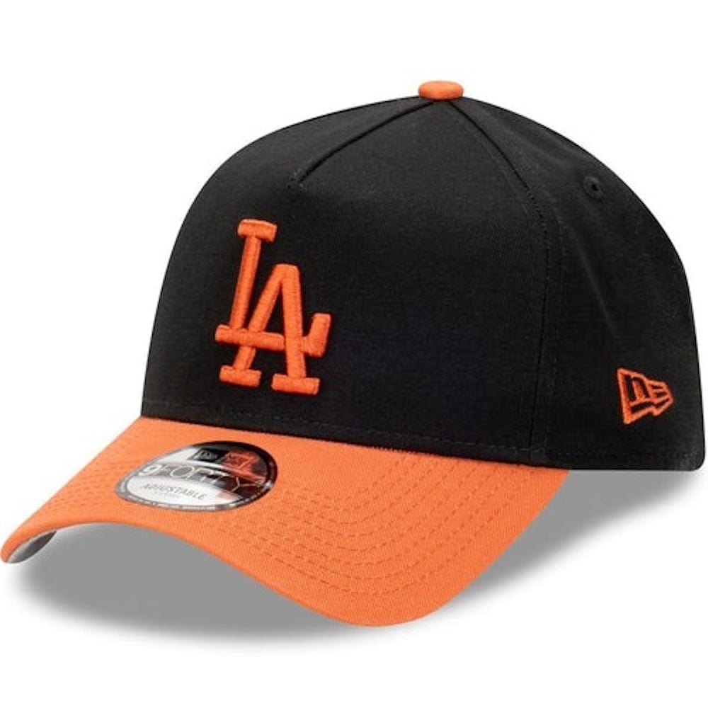 New Era 9FORTY 2-Tone A-Frame Snapback Los Angeles Dodgers - Black / Redwood
