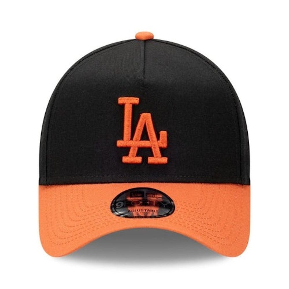 New Era 9FORTY 2-Tone A-Frame Snapback Los Angeles Dodgers - Black / Redwood