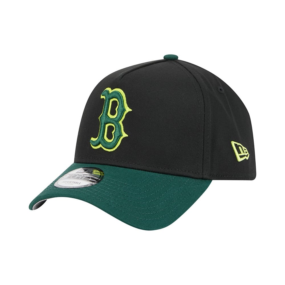 New Era 9FORTY A-Frame 2 Tone Boston Red Sox - Black / Field Green