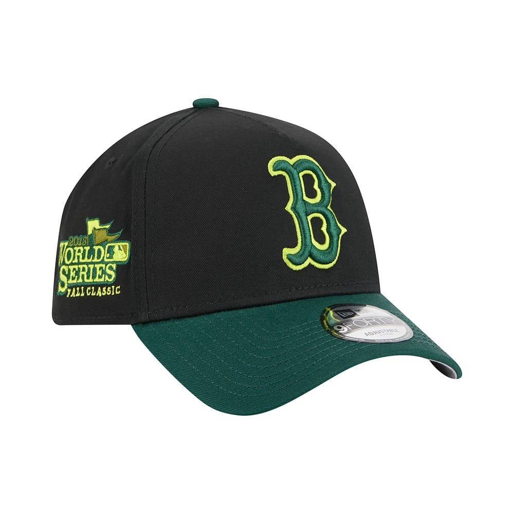 New Era 9FORTY A-Frame 2 Tone Boston Red Sox - Black / Field Green