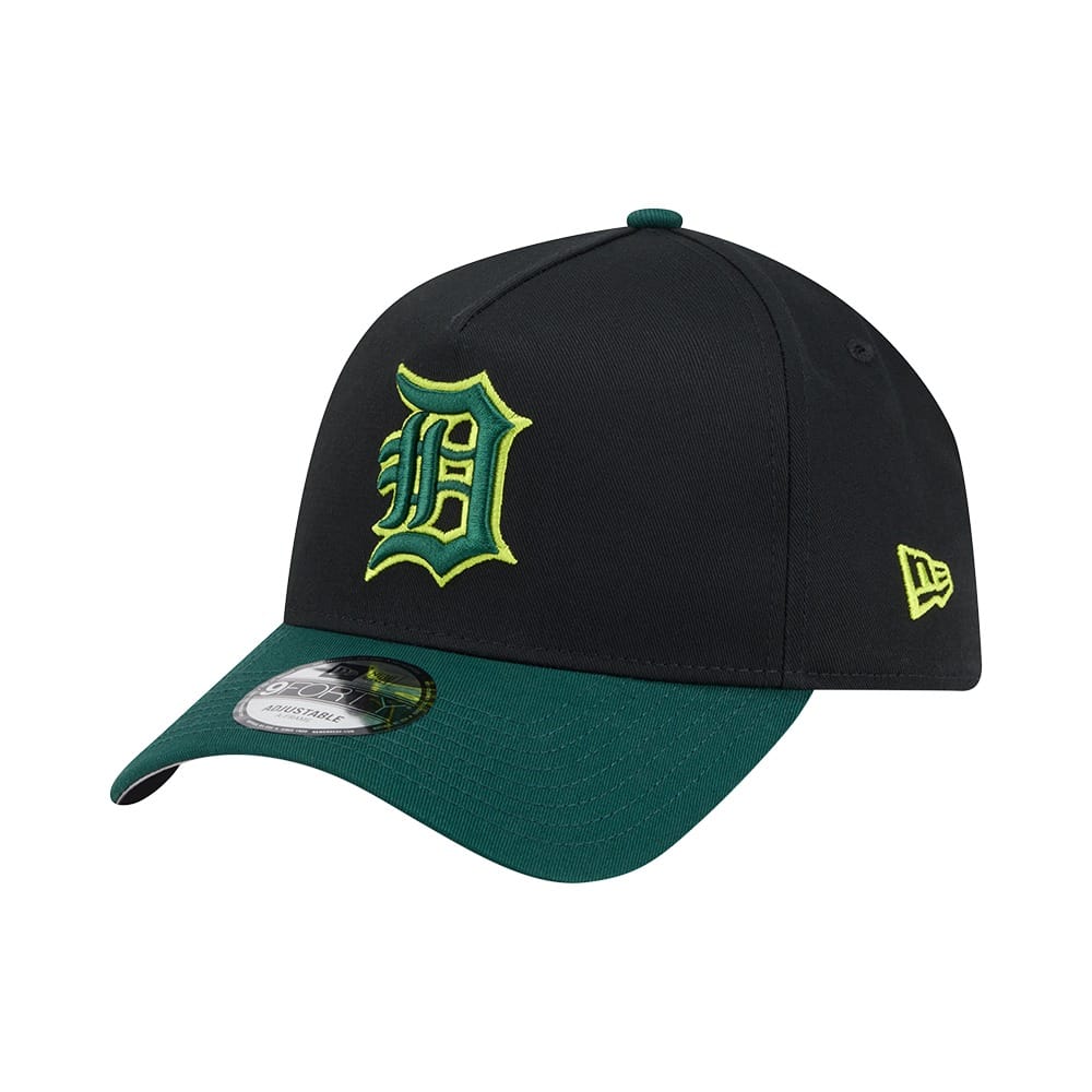 New Era 9FORTY A-Frame 2 Tone Detroit Tigers - Black / Field Green