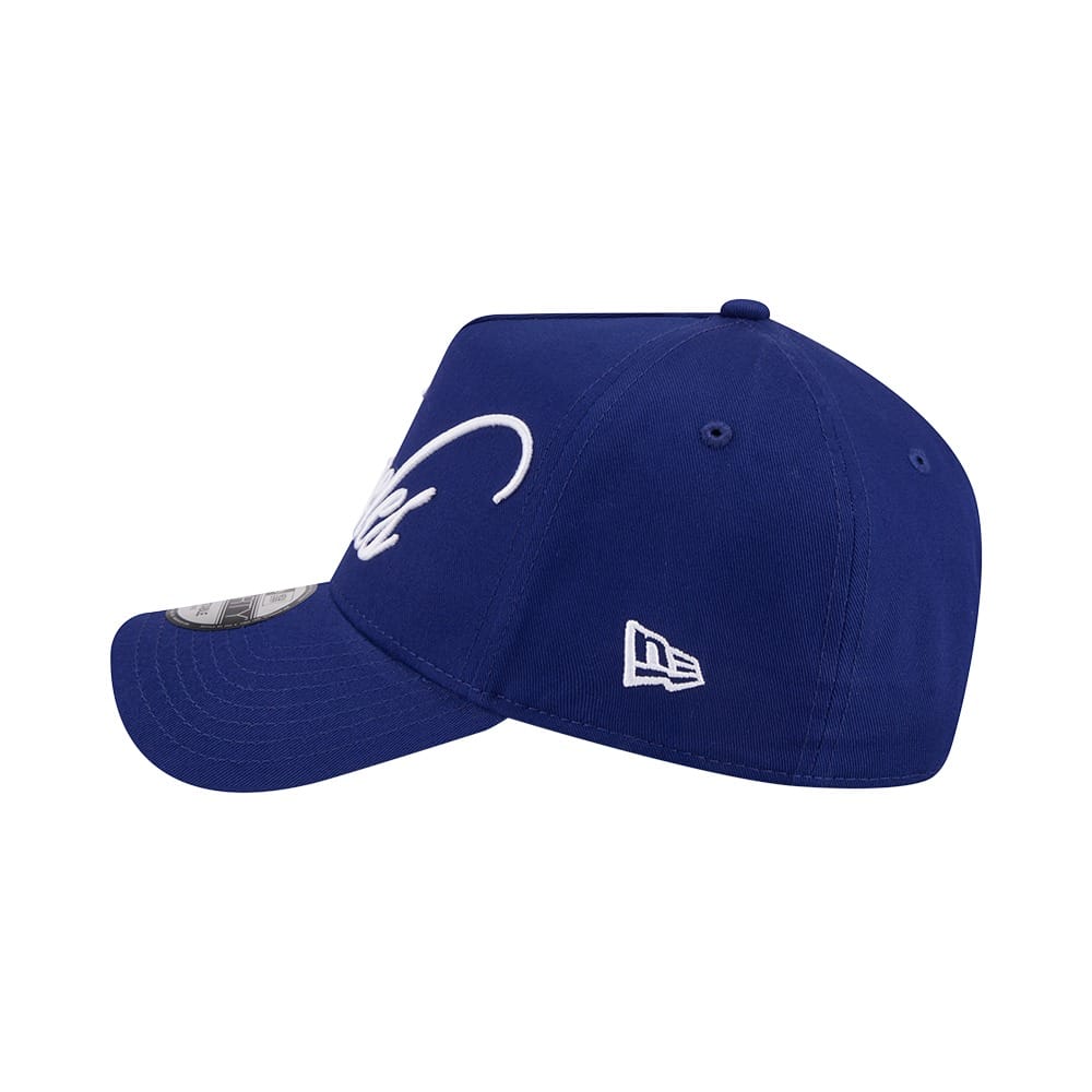 New Era 9FORTY A-Frame Calligraphic Los Angeles Dodgers - Blue