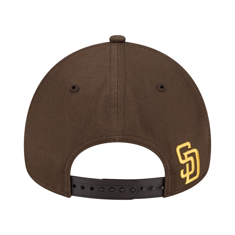 New Era 9FORTY A-Frame Calligraphic San Diego Padres - Brown