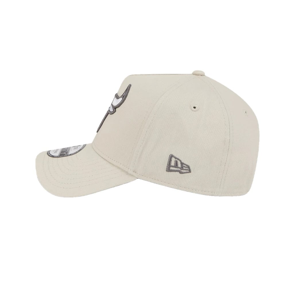 New Era 9FORTY A-Frame Concrete Snapback Chicago Bulls - Stone - Image 3