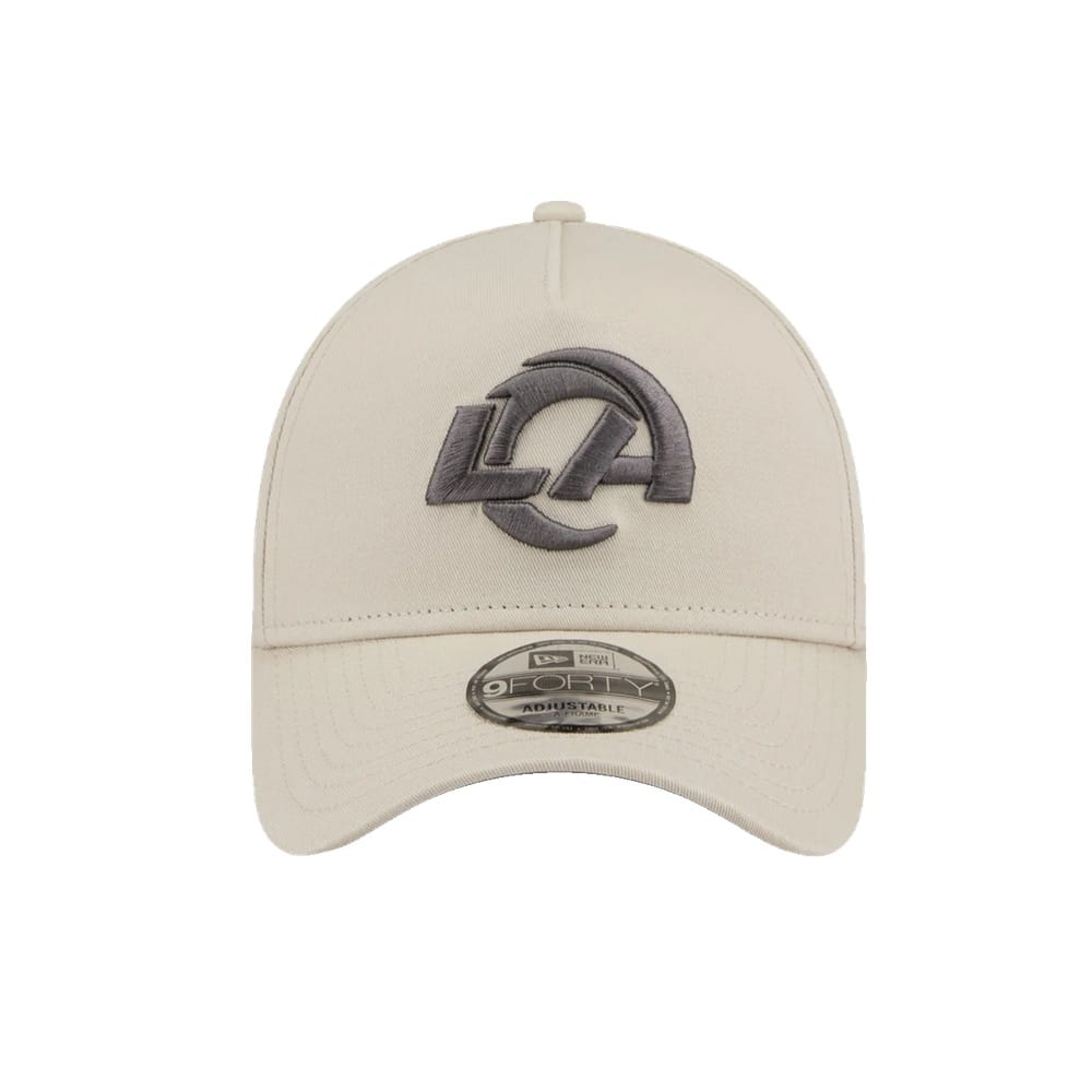 New Era 9FORTY A-Frame Concrete Snapback Los Angeles Rams - Stone