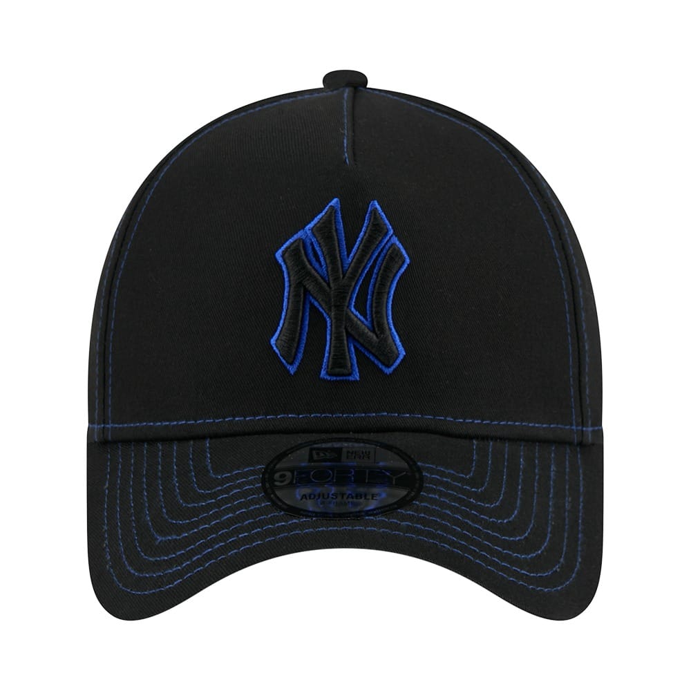 New Era 9FORTY A-Frame Contrast New York Yankees - Black