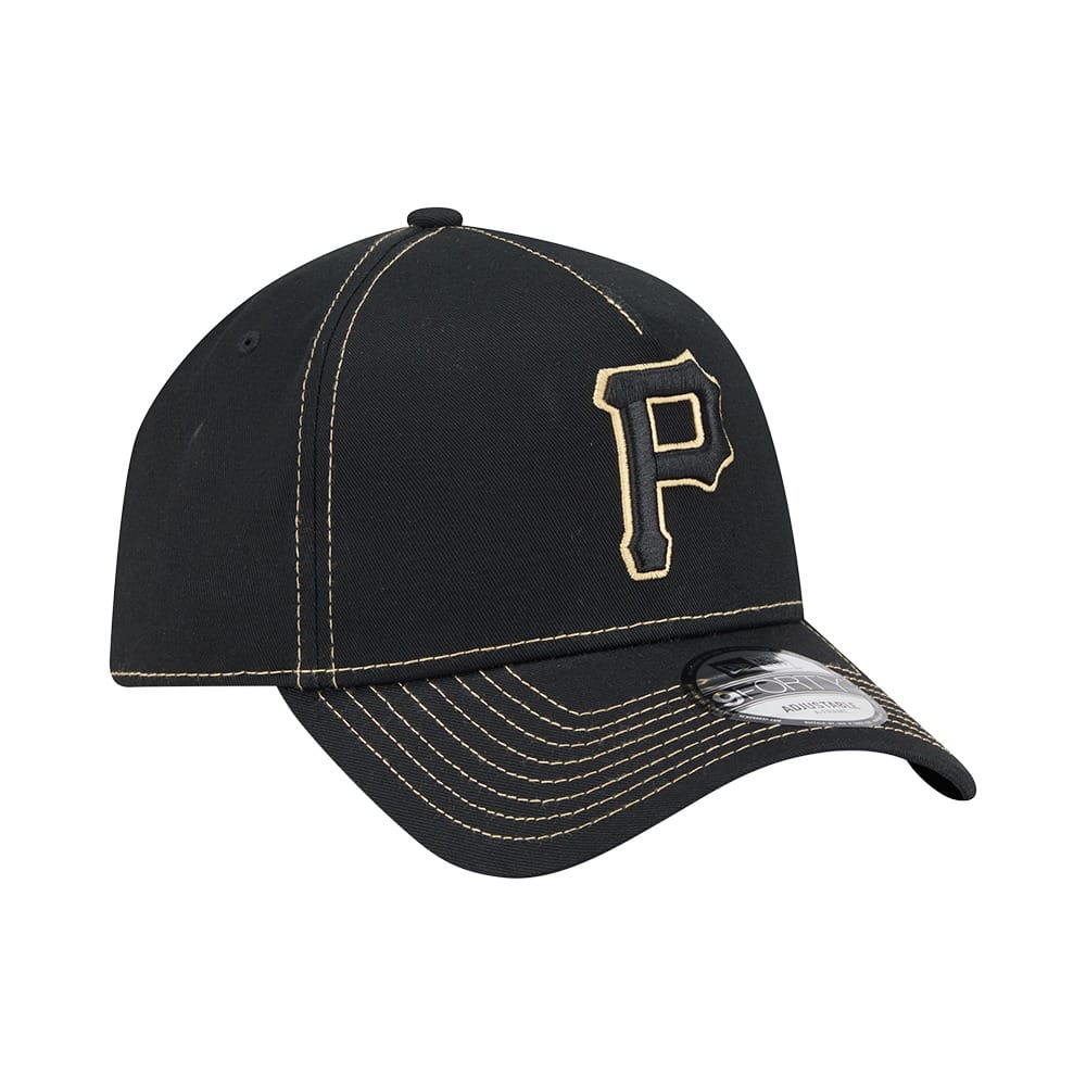 New Era 9FORTY A-Frame Contrast Stitch Pittsburgh Pirates - Black