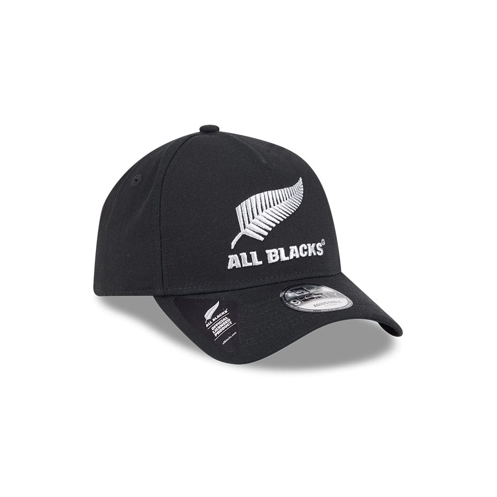 New Era 9FORTY A-Frame Snapback All Blacks - Black / Silver