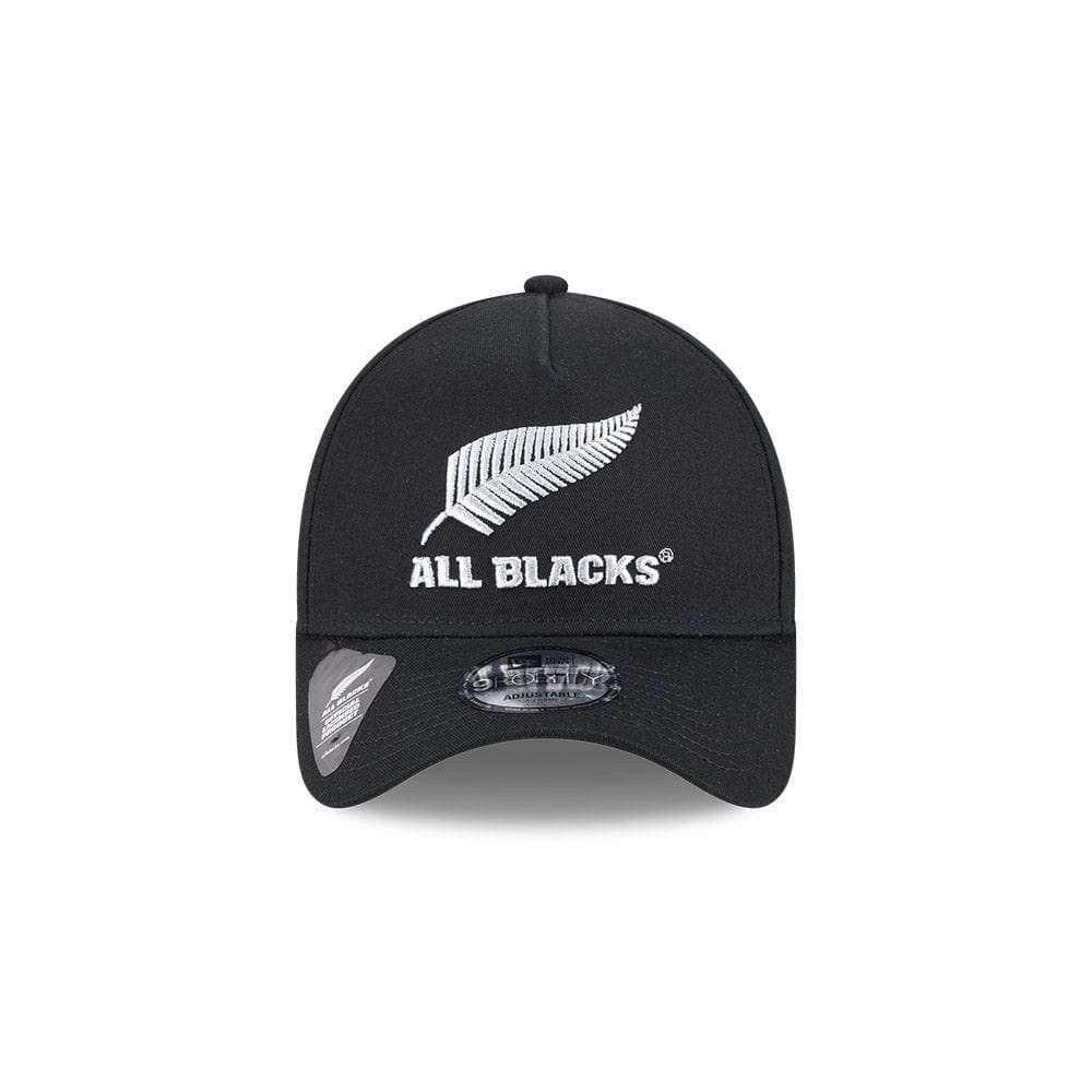 New Era 9FORTY A-Frame Snapback All Blacks - Black / Silver