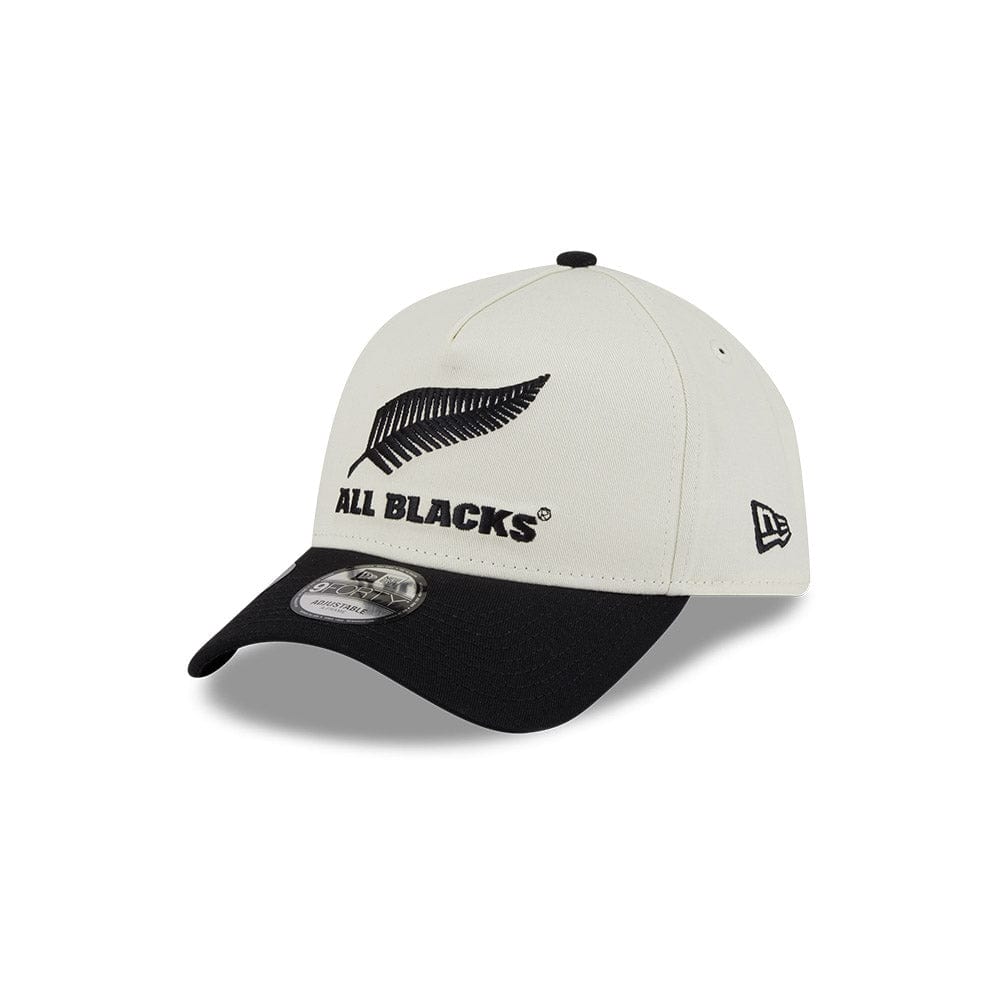 New Era 9FORTY A-Frame Snapback All Blacks - Chrome / Black