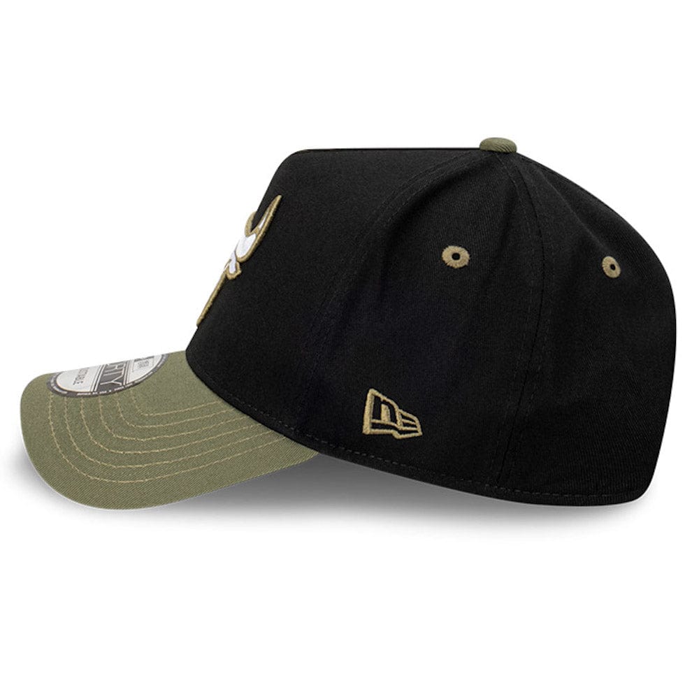 New Era 9FORTY A-Frame Snapback Chicago Bulls - Black / New Olive