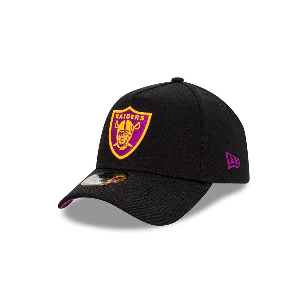 New Era 9FORTY A-Frame Snapback Las Vegas Raiders - Passionfruit / Black