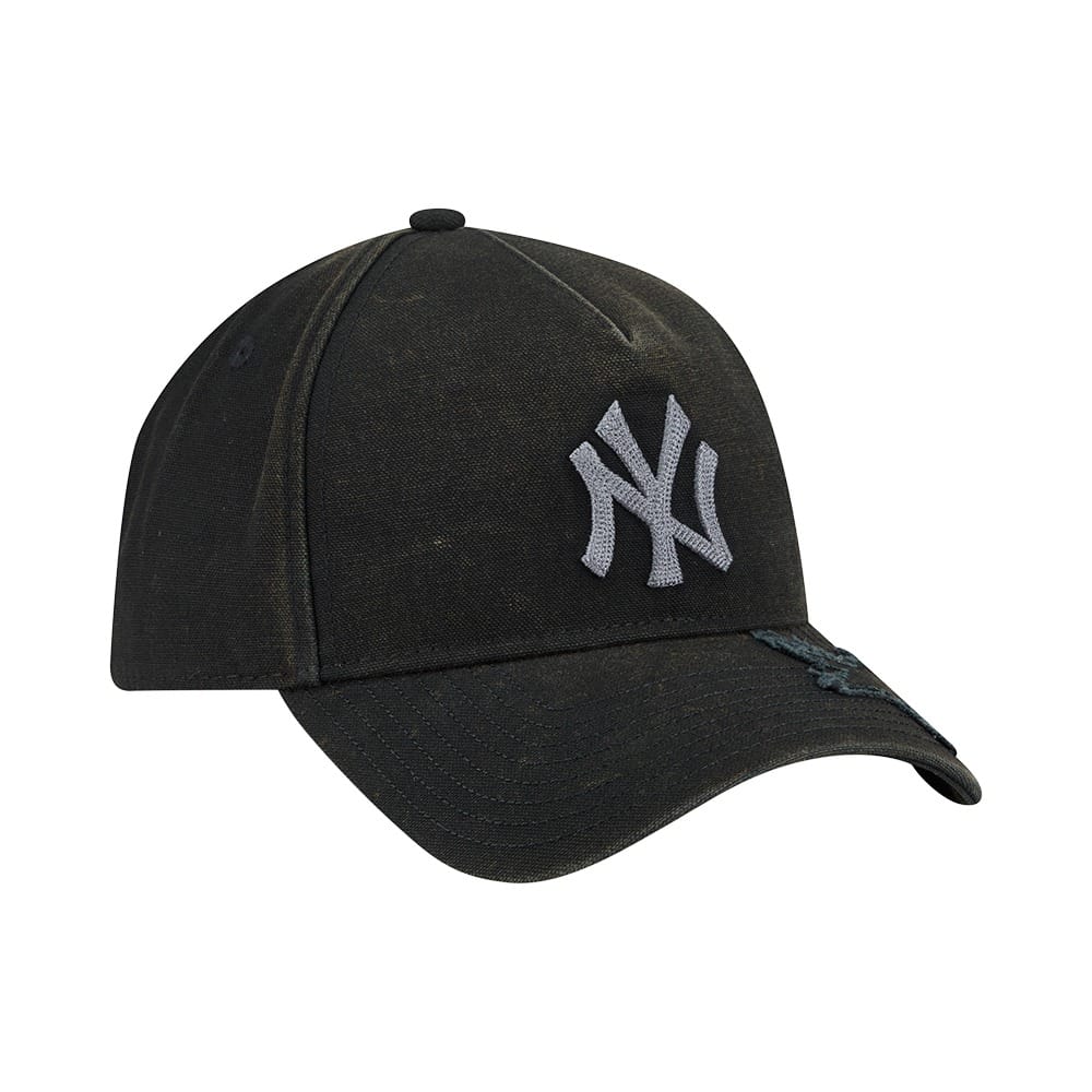 New Era 9FORTY A-Frame Star Visor New York Yankees - Washed Black