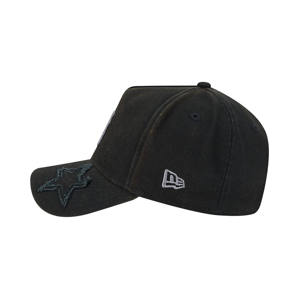 New Era 9FORTY A-Frame Star Visor New York Yankees - Washed Black