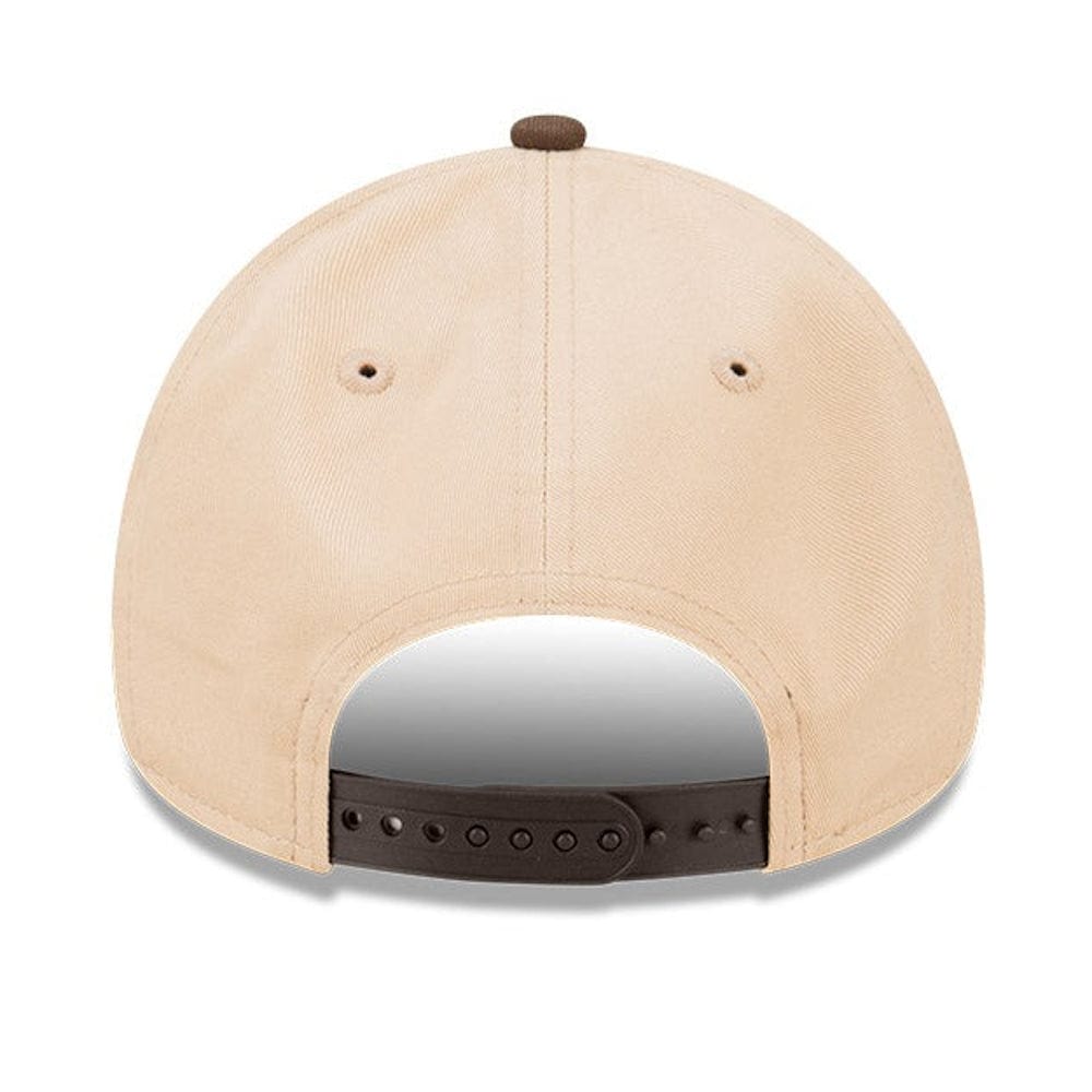 New Era 9FORTY Choc Oats A-Frame Snapback Chicago Bulls - Oatmilk / Walnut