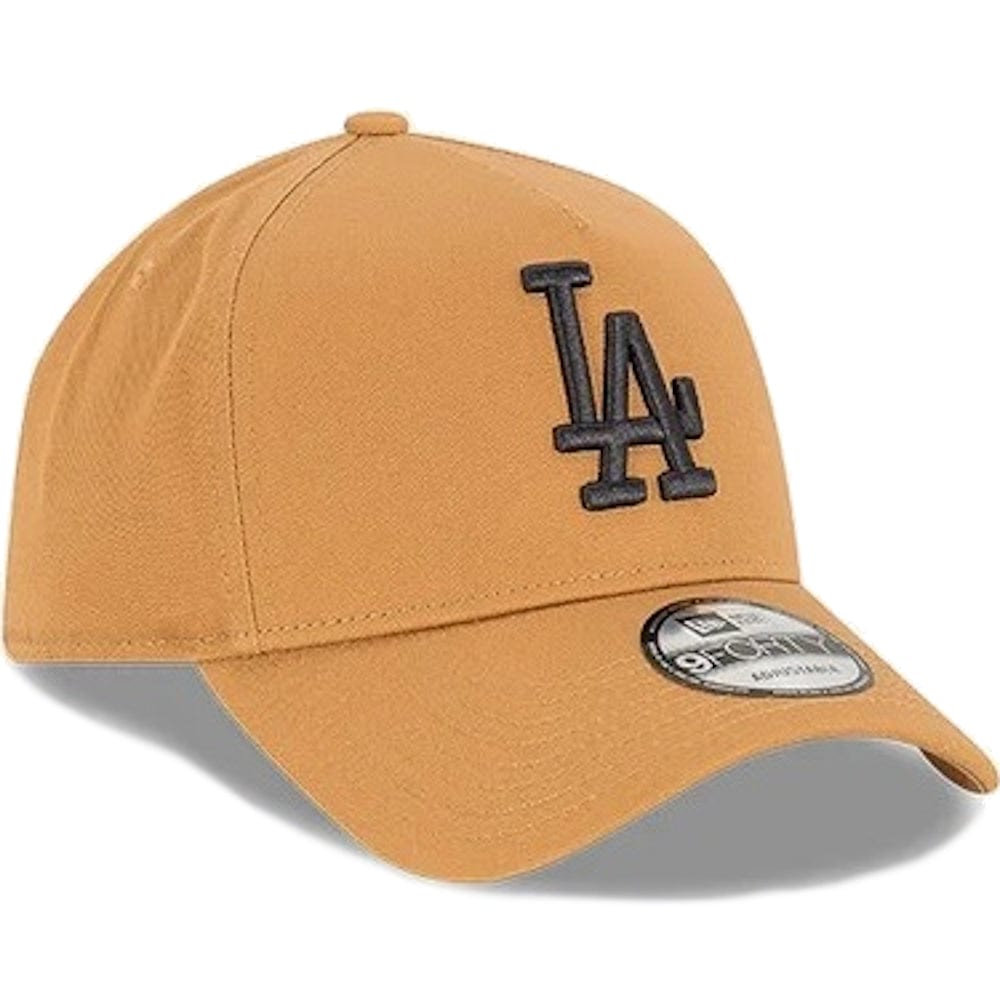 New Era 9FORTY Evergreen A-Frame Snapback Los Angeles Dodgers - Wheat / Black