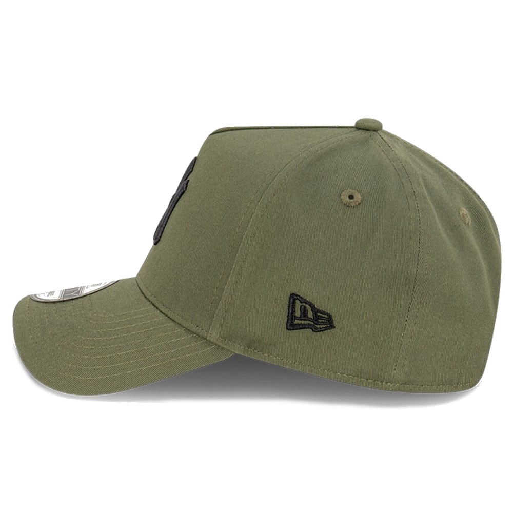 New Era 9FORTY Evergreen A-Frame Snapback New York Yankees - New Olive / Black