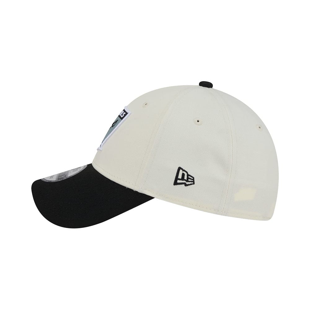 New Era 9FORTY Historic Oakland Raiders - Cream / Black