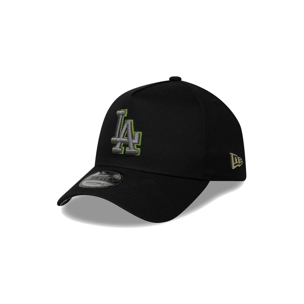 New Era 9FORTY Liquid Metal Snapback Los Angeles Dodgers - Black