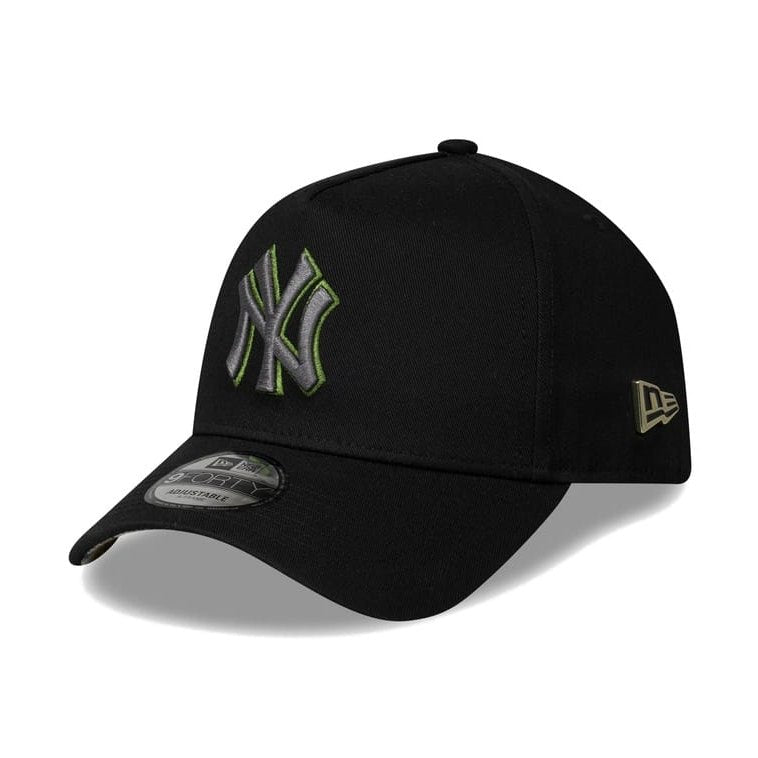New Era 9FORTY Liquid Metal Snapback New York Yankees - Black