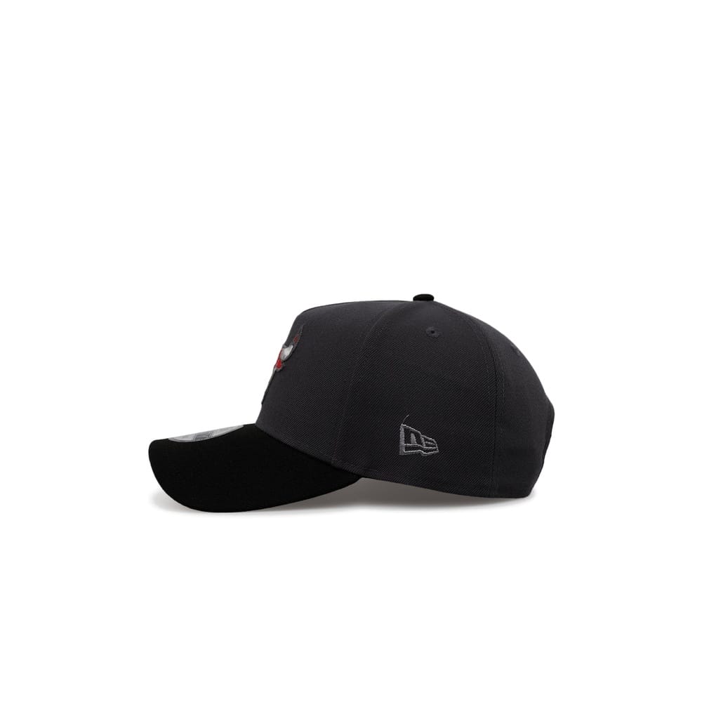 New Era 9FORTY Oversize Tilt A-Frame Snapback Chicago Bulls - Graphite