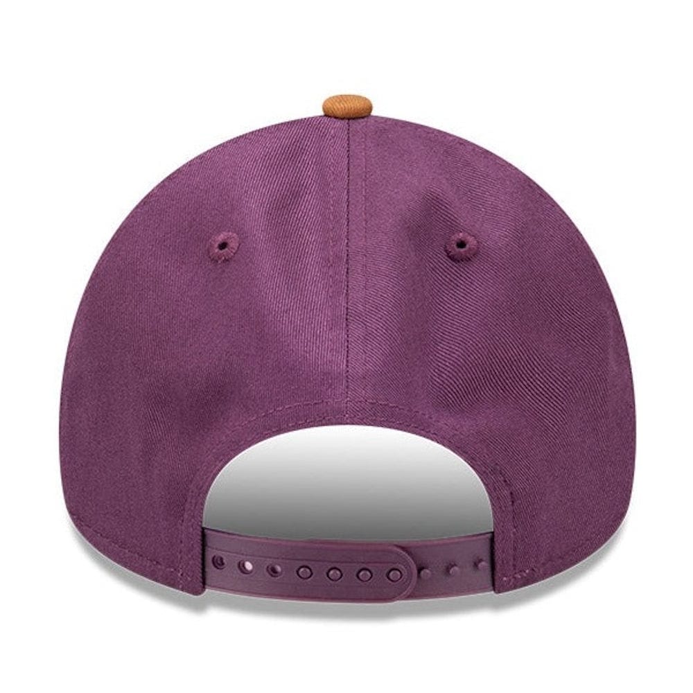 New Era 9FORTY Peanut Butter & Jam A-Frame Snapback New York Yankees - Damson / Toasted Peanut