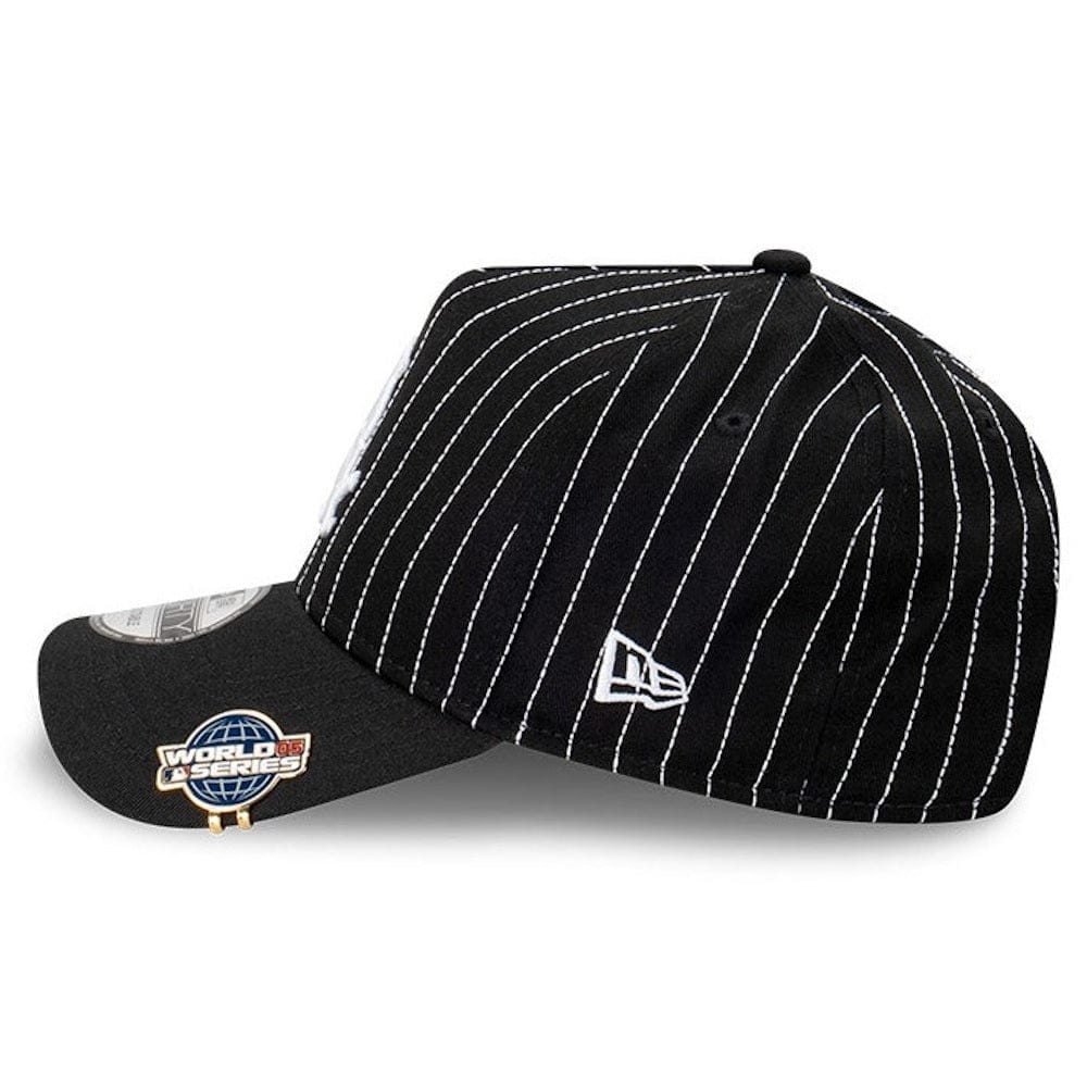 New Era 9FORTY Stitched Pin-Striping A-Frame Snapback Chicago White Sox - Black
