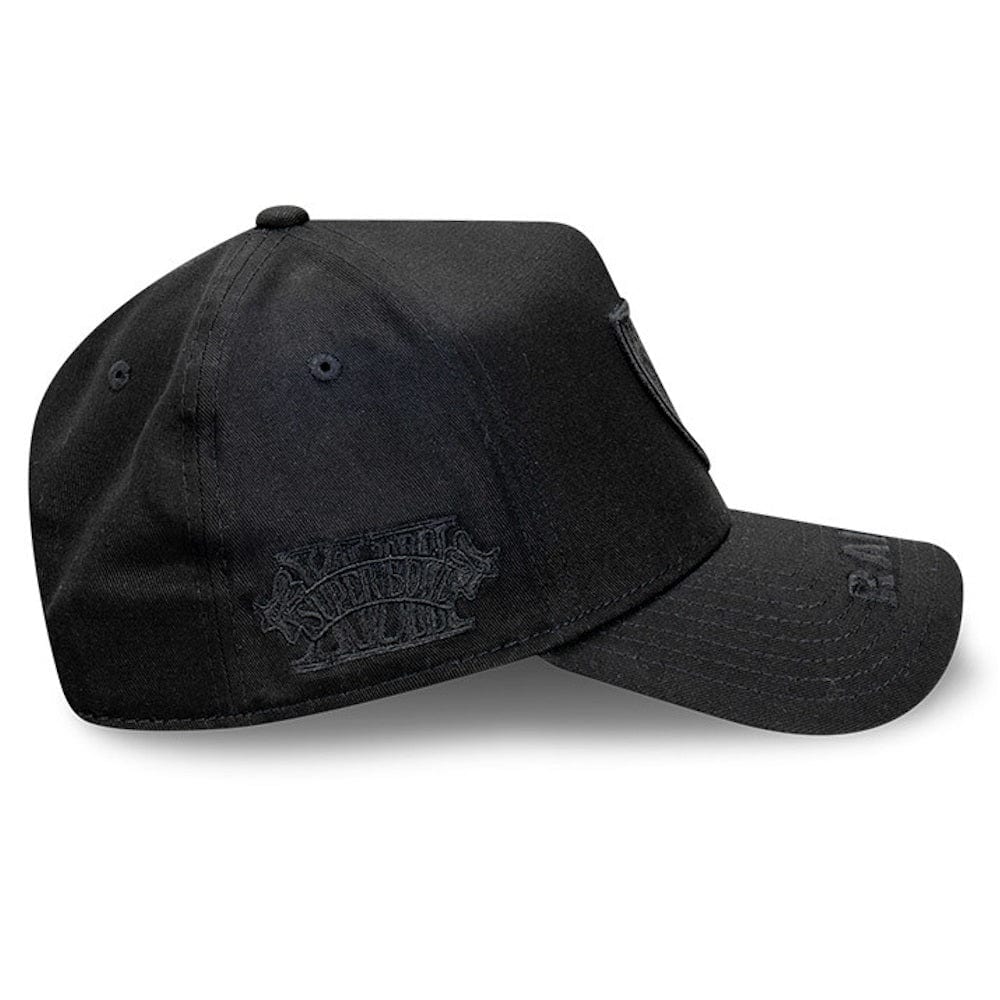 New Era 9FORTY Tonal Visor Hit A-Frame Snapback Las Vegas Raiders - Black / Black