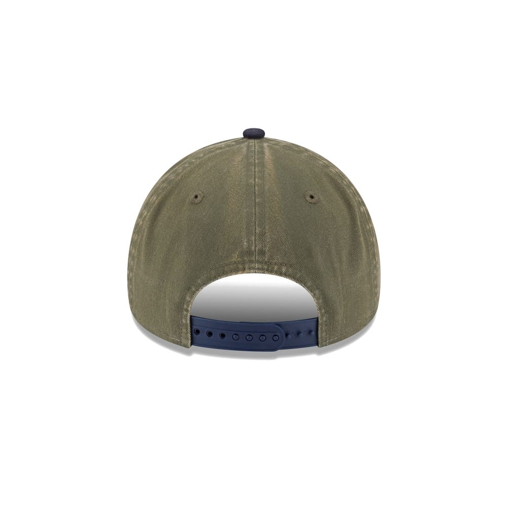 New Era 9FORTY Winecork A-Frame Snapback Las Vegas Raiders - Chrome White / Olive