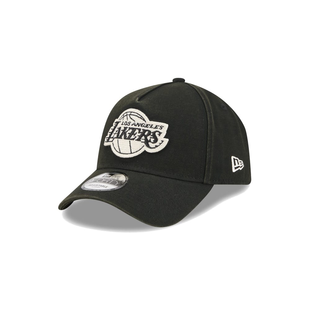 New Era 9FORTY A-Frame Canvas Los Angeles Lakers - Black