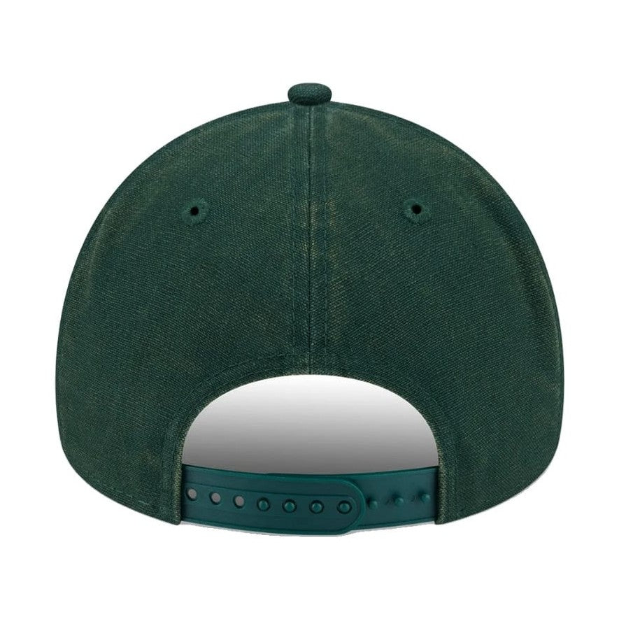 New Era 9FORTY Washed Canvas A-Frame Los Angeles Dodgers - Dark Green - Image 2