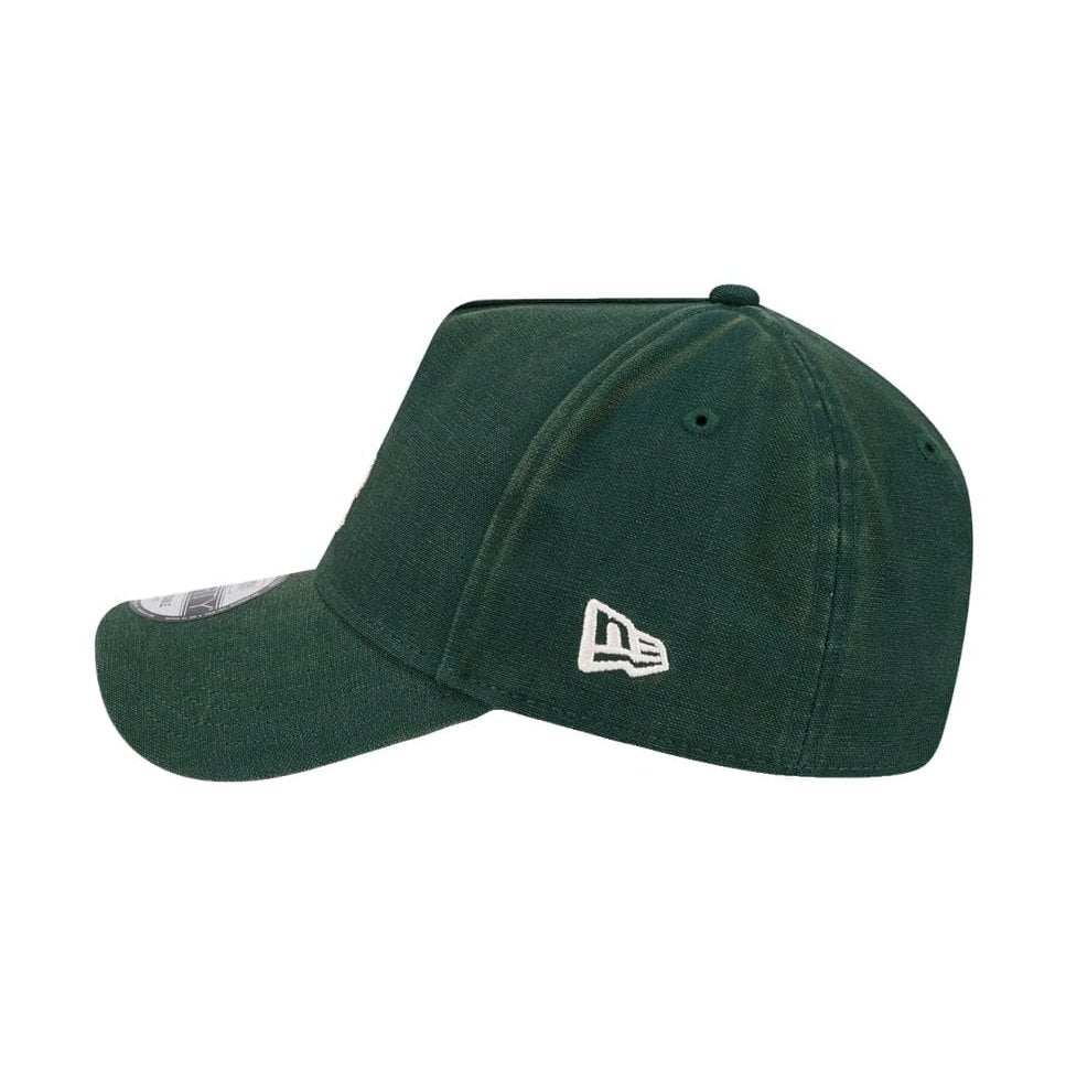 New Era 9FORTY Washed Canvas A-Frame Los Angeles Dodgers - Dark Green - Image 3