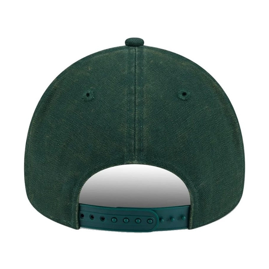 New Era 9FORTY Washed Canvas A-Frame New York Yankees - Dark Green - Image 3