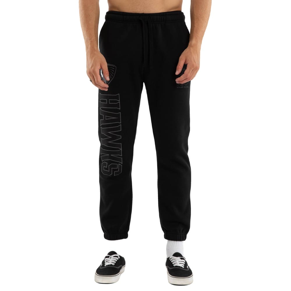 NXP X AFL Hawthorn Perform Trackpant - Jet Black
