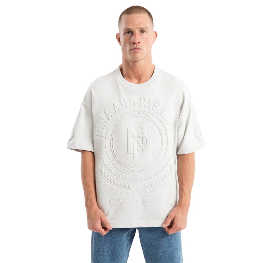 NXP Boss Loopback Raptor Tee - Glacier Grey