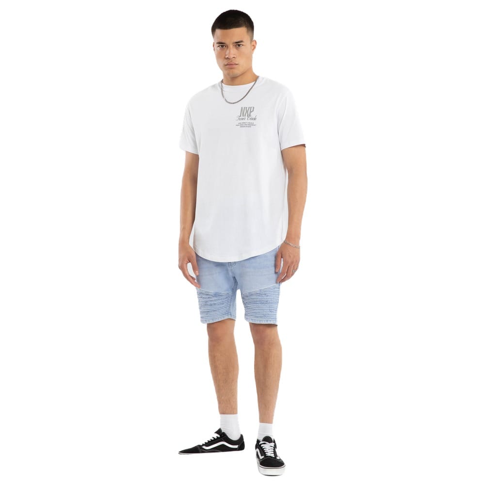NXP Dynamic Dual Curved Tee - Optical White