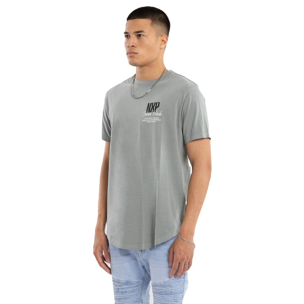 NXP Dynamic Dual Curved Tee - Pigment Neutral Grey