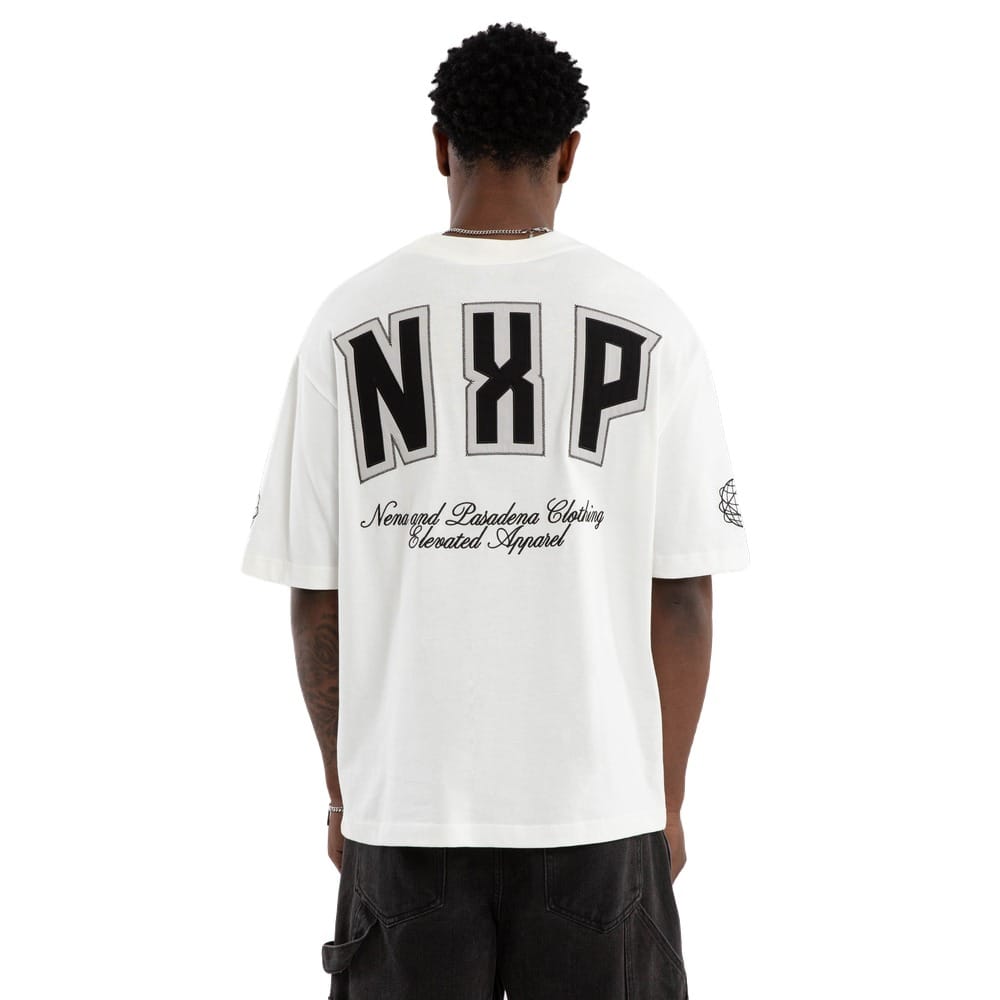 NXP Figures Oversized Tee - Natural White