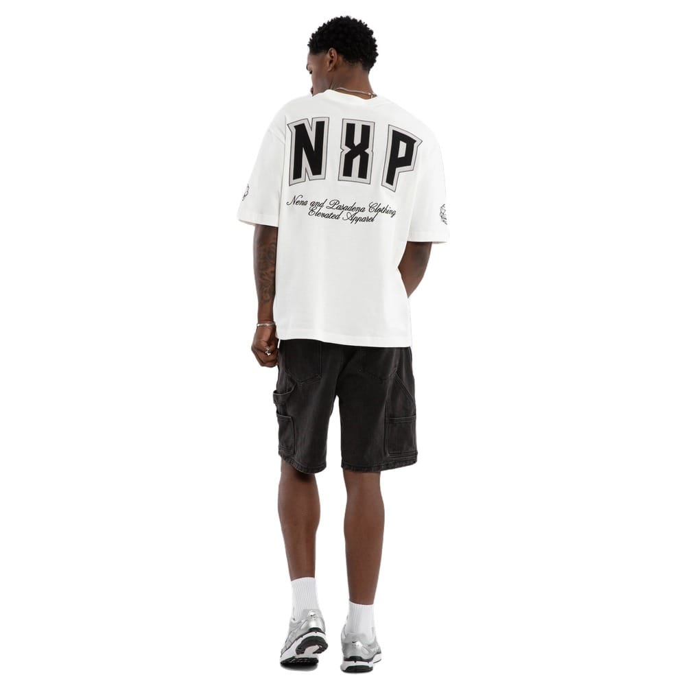 NXP Figures Oversized Tee - Natural White