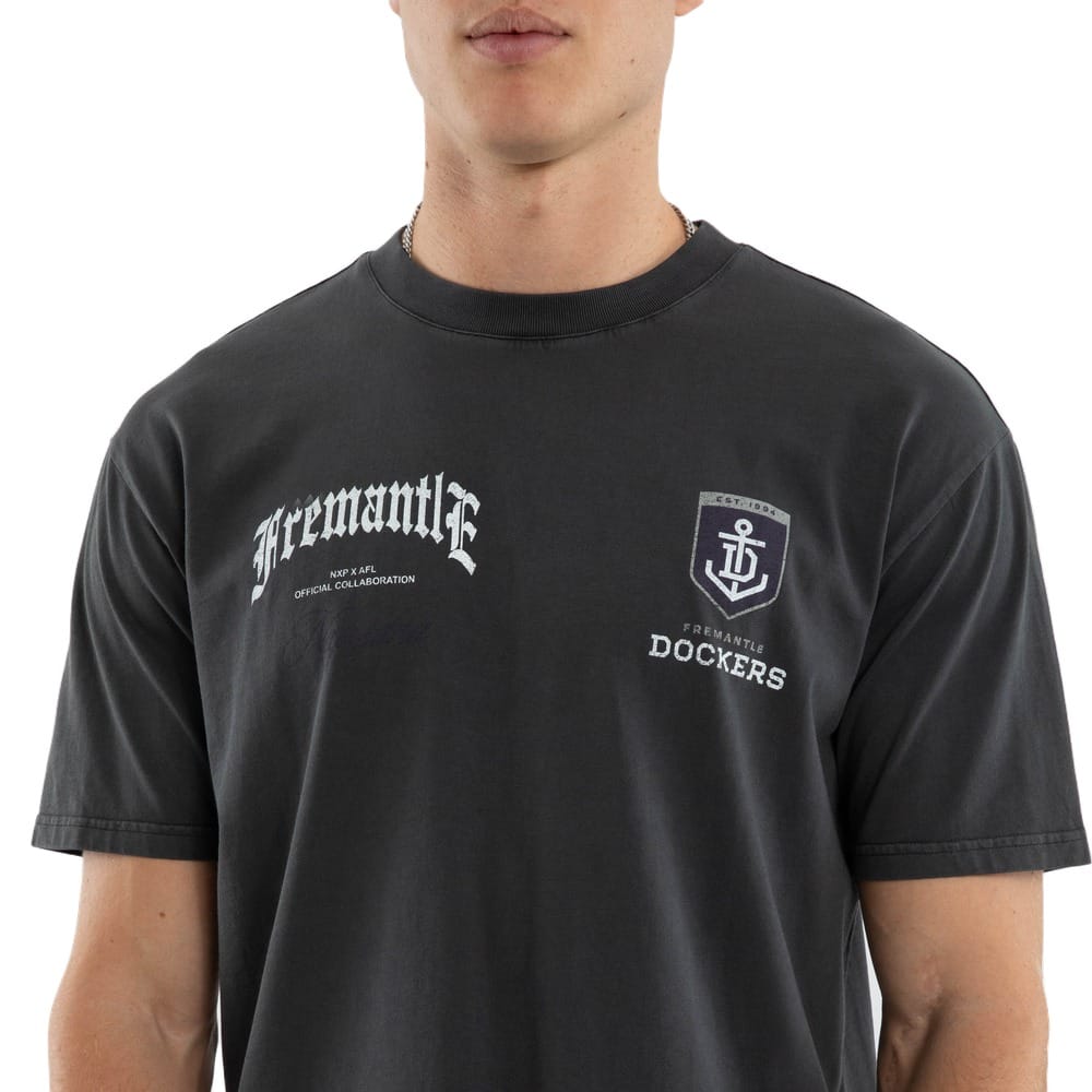 NXP Fremantle Vintage Goth Tee - Pigment Asphalt