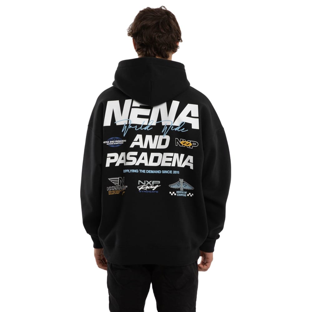 NXP Network Box Fit Hoodie - Anthracite Black