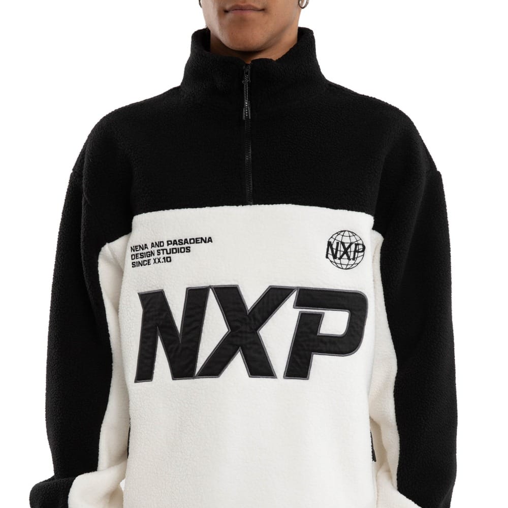 NXP Slick Pullover - Black / White