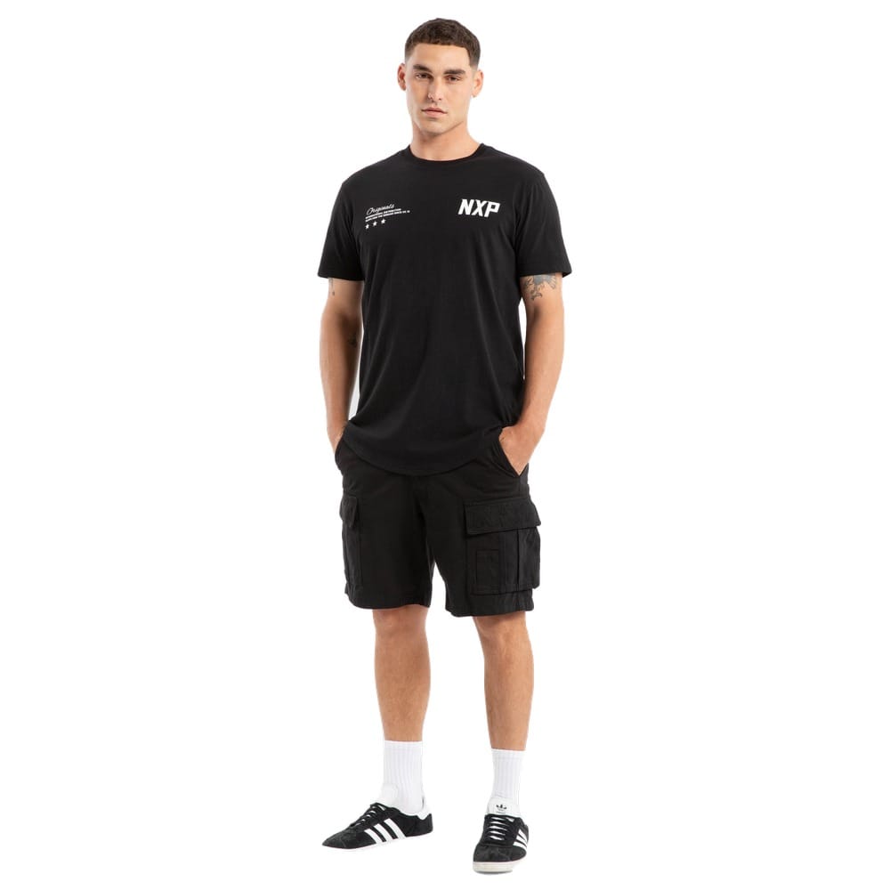 NXP Triumph Dual Curved Tee - Jet Black